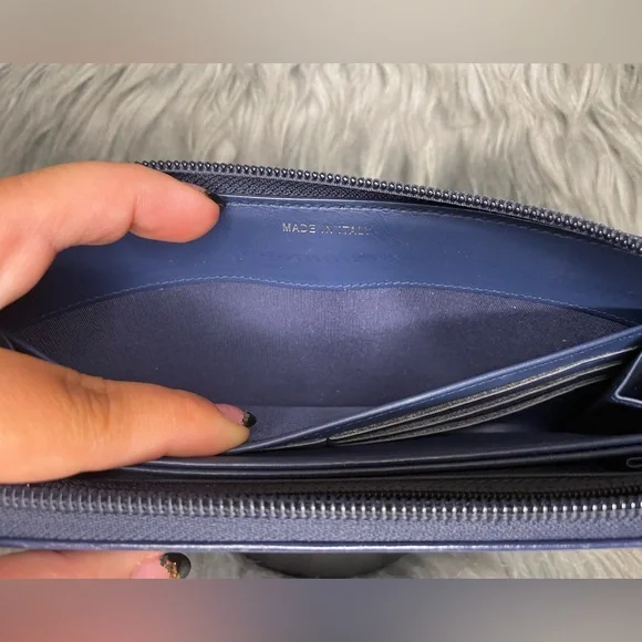 EUC CHANEL Iridescent Boy Chevron Wallet - Picture 10 of 16